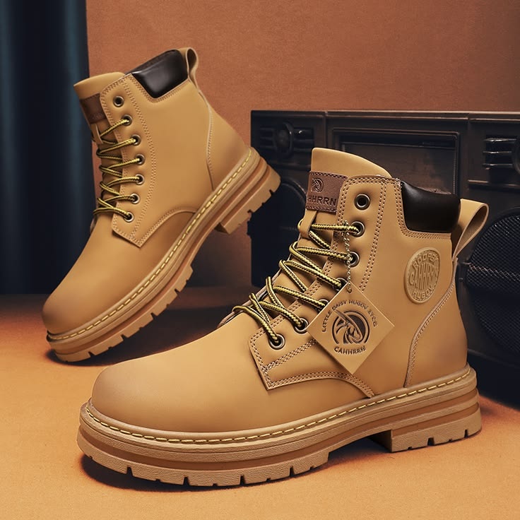 Desert Ridge Tan Ankle Boots