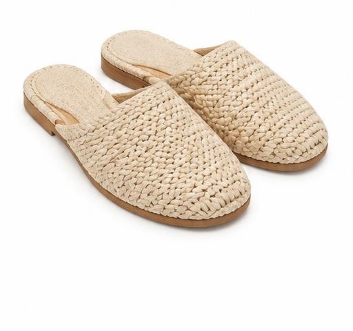 Woven slippers