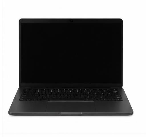 Black laptop
