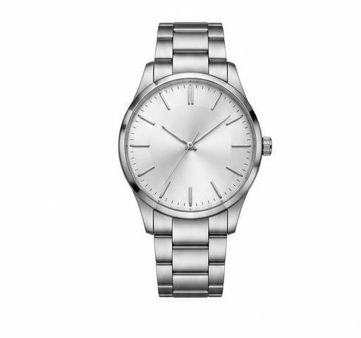 Silver bracelet watch
