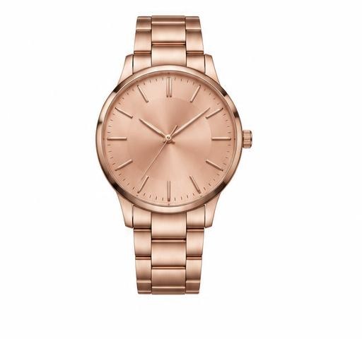 Rose-tone watch