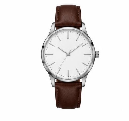 Brown strap watch
