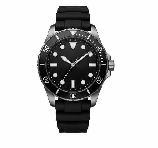 Black sports watch