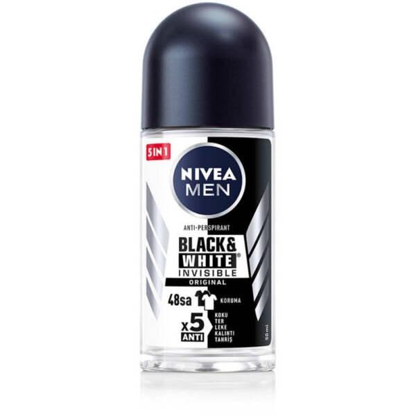 NIVEA MEN Black & White Invisible Original roll-on 50ml