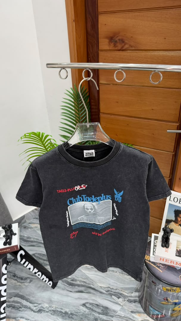 Graphic Tee — Charcoal