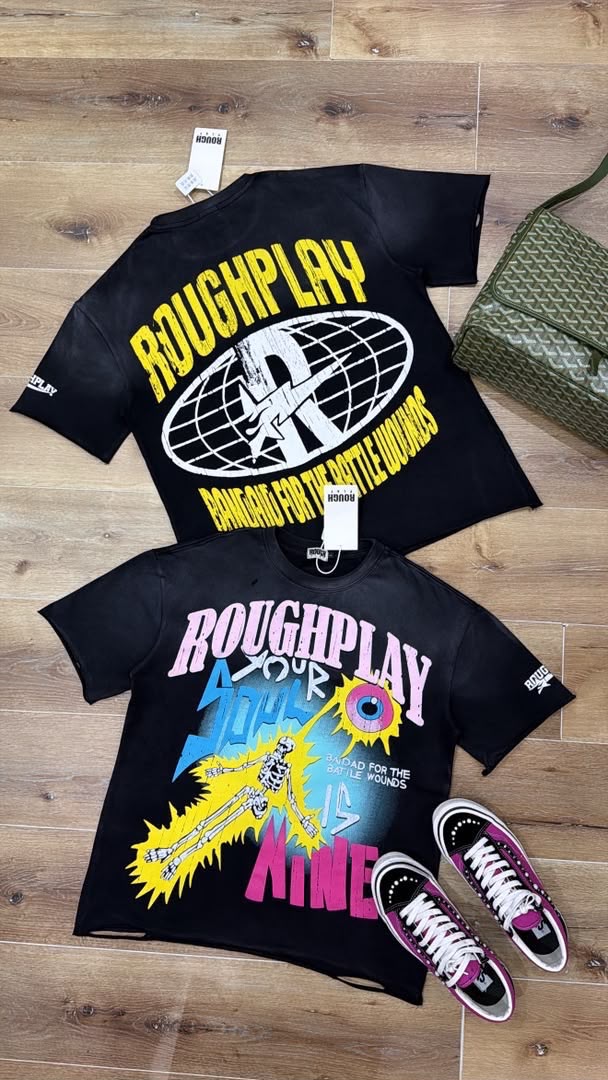 Roughplay Tee — Black