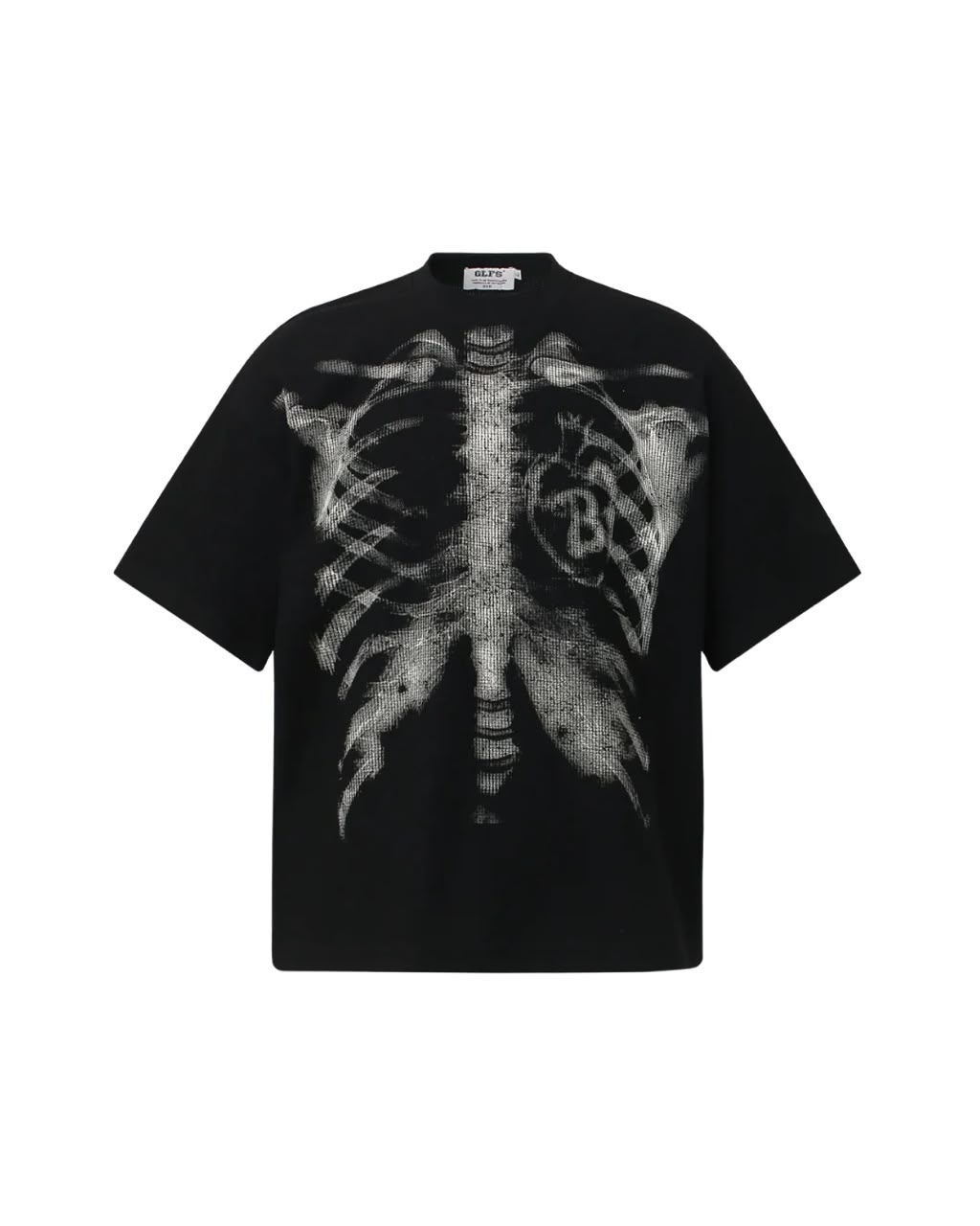Skeleton Tree Tee — Black