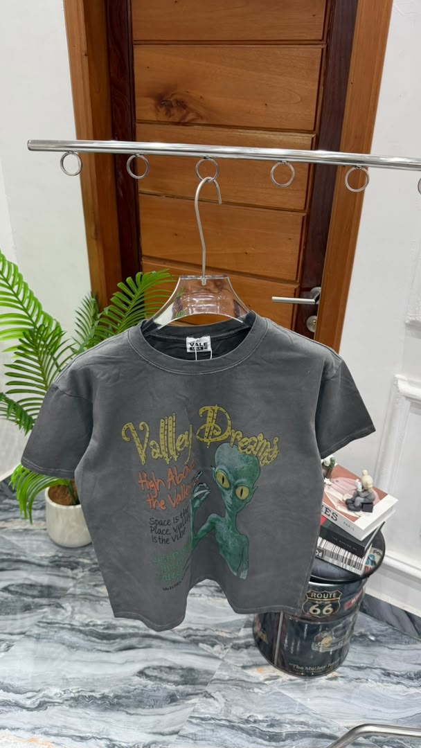 Valley Dreams Tee — Grey
