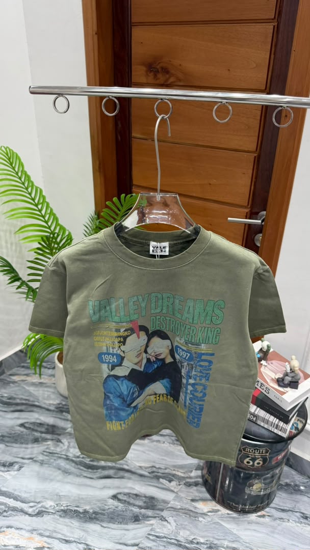 Valley Dreams Tee — Olive